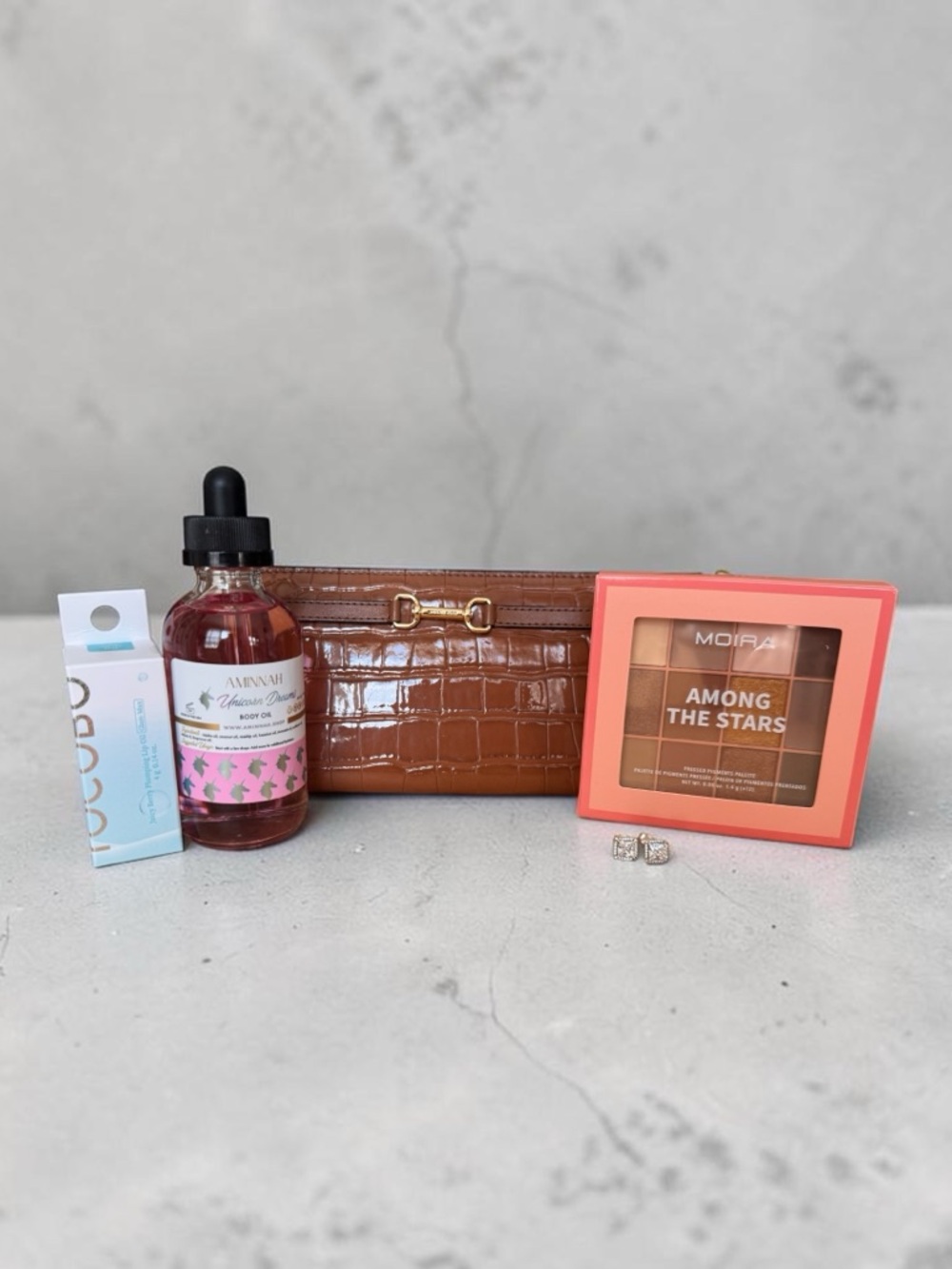 Michael Kors Carson Snap Wallet in Tan Brown